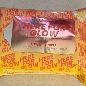 Sunday Essence“Here For Glow” Collagen Cleansing Wipes